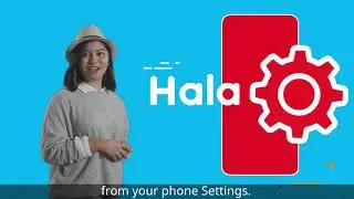 Manage your Hala account via Android phone settings