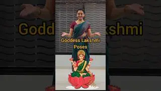 Goddess Lakshmi Poses! #bharanatyam #dance #bharatnatyamdancers #onlineclasses #dancetutorial
