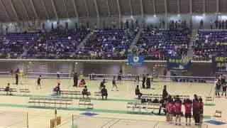 奈良岡功大 ダブルス 青森県高校総体 団体戦 ①
