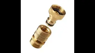 GORILLA EASY CONNECT&reg; GARDEN HOSE QUICK CONNECTORS