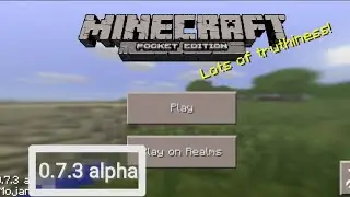 НОСТАЛЬГИЯ В майнкрафт ПЕ 0.7.3 alpha ПАНОРАМА ДВИЖЕТСЯ И ТОРТ