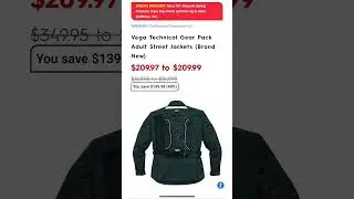 Motorhelmets Store Sale Vega Technical Gear Pack Adult and Joe Rocket Alter Ego Men's Street Jackets
