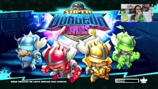 Super Dungeon Bros - Gameplay Solo - 1&ordm; Castelo Completo