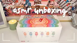 ASMR POP MART Labubu Big into Energy Unboxing 🖤💜💚🩵🩷🧡 I got the secret labubu!