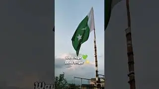 Waving Pakistani Flag in the Sky | National Pride 🇵🇰 #Shorts