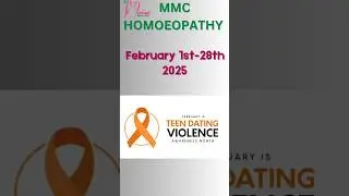 February is Teen Dating Violence Awareness month #teendating #violenceawareness @MMChomoeopathy
