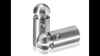 How To: Special Rounded Head Stainless Steel Standoffs Installation from Mbs-Standoffs SKU:PFI14.25R