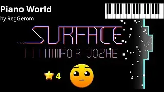 Geometry Dash - Piano World by RegGerom - 4* Hard - 100% Complete