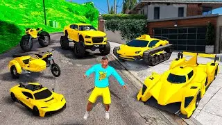 TODOS OS VE&Iacute;CULOS SECRETOS DO FRANKLIN NO GTA 5