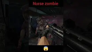 Nurse zombie #nurse #shorts #haunted #scary