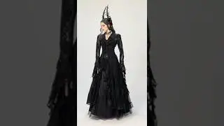 Tatiana Black Lace Gothic Dress Jacket by Dark in Love