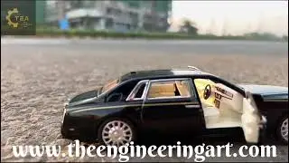 Rolls Royce Phantom Scale Model Car