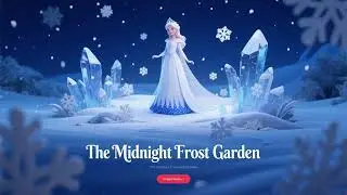 The Midnight Frost Garden &ndash; A Hidden Realm of Ice & Moonlight