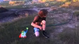 Tea bag loser gets soaked