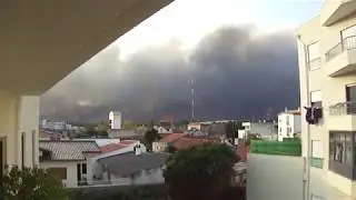 MARINHA GRANDE , FOGO / Inc&ecirc;ndio A 15 DE OUTUBRO DE  2017 , &agrave;s 17h20