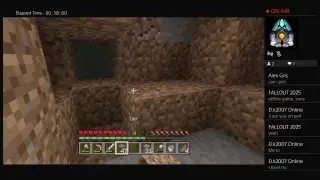 Minecraft Part 3 (LIVESTREAM) - FALLOUT2025
