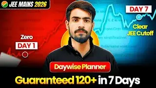Clear JEE Mains 2026 Cutoff in Just 7 Days (Daywise Planner)