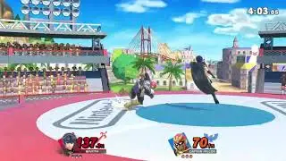 Trying out Marth (Smash Ultimate)
