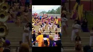 The Mood - Clip 2 | Miles College (Auxiliary Cam) #shorts #tiktok #arinray #milescollege #hbcu #band