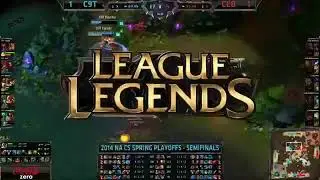C9T Altec Corki VS CLB Robertxlee Lucian Game 3 Highlights   NACS 2014 Spring Semi HQ