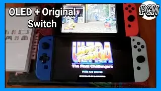 Ultra Street Fighter II: The Final Challengers on OLED Switch and Original Switch #SWOLED #PCN
