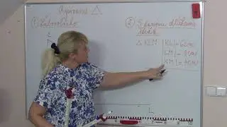 Matematika - Geometria a meranie - rysovanie trojuholníka.