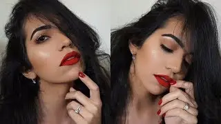 Classic, Simple, Everyday Red Lipstick Makeup Tutorial ft. Fuego, Arriba and Morphe 35O
