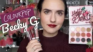 ColourPop + Becky G HOLA CHOLA Collection | Swatches of Everything!