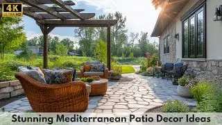 Amazing Mediterranean Patio Decor Ideas for a Dreamy Outdoor Space