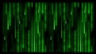 The Matrix Green Code Screensaver 4k Background | Matrix Rain Code Wallpaper