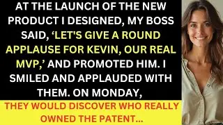 My Colleague Got Promoted On The Launch Party Of The Product I Designed, But I Owned The Patent