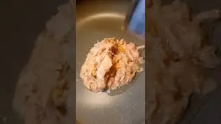 Tuna with Onions  #cooking #satisfying #trending #shorts