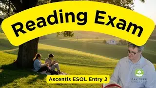Egzamin wstępny ESOL z czytania (Ascentis)