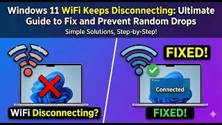 Windows 11 WiFi Keeps Disconnecting: Ultimate Guide to Fix and Prevent Random Drops