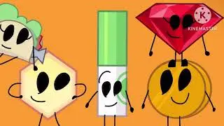 Bfdi nursury rhymes: five naughty objects jumping on the bed￼