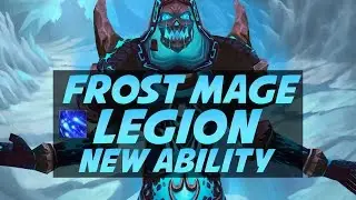 Flurry - New Frost Mage Ability on Legion Beta