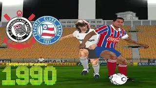 PES6: CORINTHIANS x BAHIA - CAMPEONATO BRASILEIRO 1990 (SEMIFINAL)