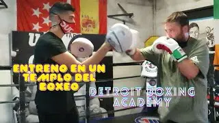 Entreno en un templo del boxeo: DETROIT BOXING ACADEMY