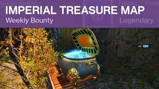 Destiny 2 Imperial Treasure Map Maevic Square in the European Dead Zone of Earth