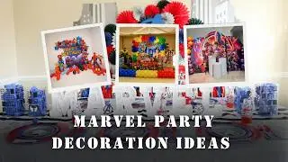 110+ Marvel Party Decoration Ideas 2025 🛡️ DIY Avengers Themes, Galaxy Supplies & Cake Decor