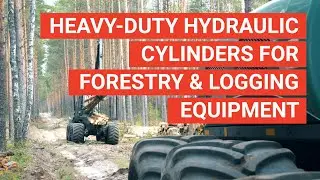 Heavy-Duty Hydraulic Cylinders for Forestry & Logging Equipment