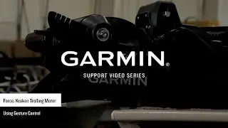 Garmin Support | Force&reg; Kraken Trolling Motor | Using Gesture Control