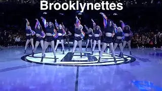 Brooklynettes (Brooklyn Nets Dancers) - NBA Dancers - 3/4/2020 dance performance - Nets vs Grizzlies