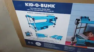 Kid O Bunk unboxing and assembly