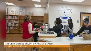 Student-run coffee shop at Judson Middle School teaches life skills
