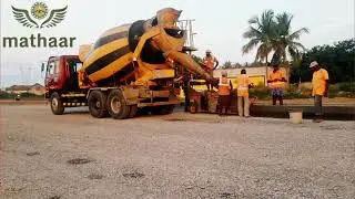 Concrete kerb laying/Divider of road highway/civil engineering/Working principle kerb laying/ Kerb