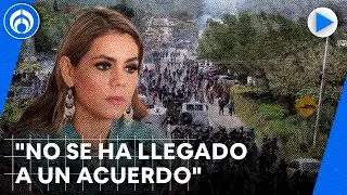 Gobernadora de Guerrero es una mentirosa: manifestante de Quechultenango