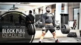 How to Perform Block Pull Deadlift | Bhaskar Powerlifting | National Champion