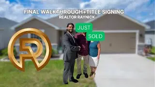 Real Estate Closing Day in Florida | Realtor Walkthrough + Title Signing Highlights