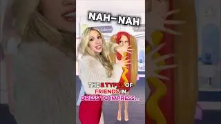 The &ldquo;2 TYPES&rdquo; of FRIENDS in DRESS TO IMPRESS on ROBLOX&hellip;💃🏼🌭